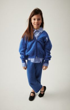 Wholesale American Vintage Sweat Enfant Doven Bleu Roi Surteint