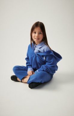 Wholesale American Vintage Sweat Enfant Doven Bleu Roi Surteint