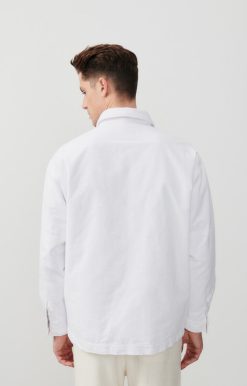 Online American Vintage Veste Homme Tysco Blanc