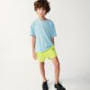 Hot American Vintage Short Enfant Izubird Jaune Fluo