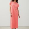 Best American Vintage Robe Femme Vupaville Corail