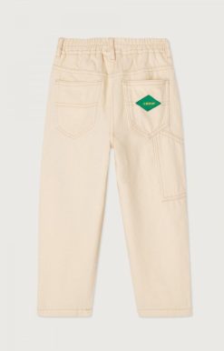 Online American Vintage Jean Worker Enfant Spywood Ecru