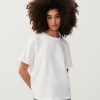 Wholesale American Vintage T-Shirt Femme Fizvalley Blanc