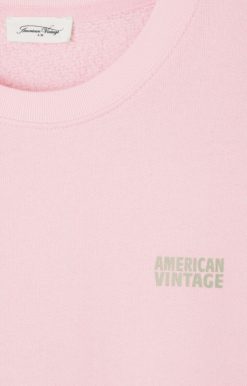 New American Vintage Sweat Femme Izubird Dragee Vintage