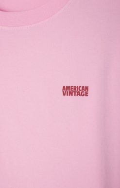 Online American Vintage T-Shirt Femme Pymaz Guimauve Vintage