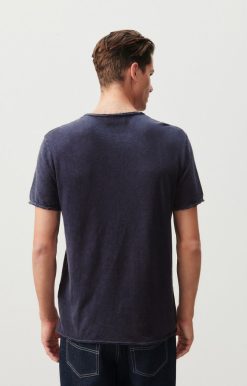 Online American Vintage T-Shirt Homme Sonoma Navy Vintage