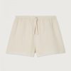 Online American Vintage Short Femme Ziky Ecru