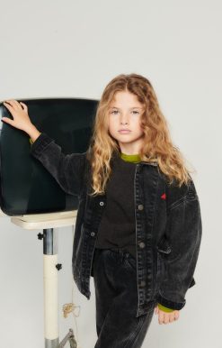 Clearance American Vintage Veste Enfant Yopday Black