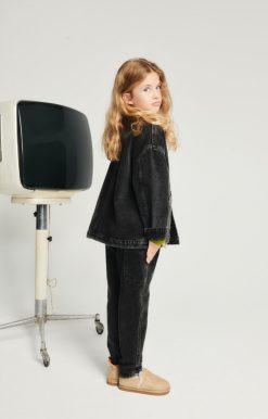 Clearance American Vintage Veste Enfant Yopday Black