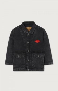 Clearance American Vintage Veste Enfant Yopday Black