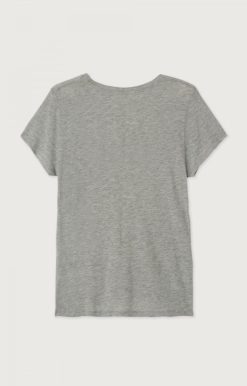 Wholesale American Vintage T-Shirt Femme Jacksonville Gris Chine