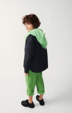 New American Vintage Veste Enfant Zotcity Carbone