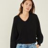 Online American Vintage Pull Femme Razpark Noir