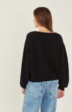 Online American Vintage Pull Femme Razpark Noir