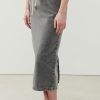 New American Vintage Jupe Femme Jazy Grey