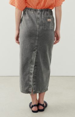 New American Vintage Jupe Femme Jazy Grey