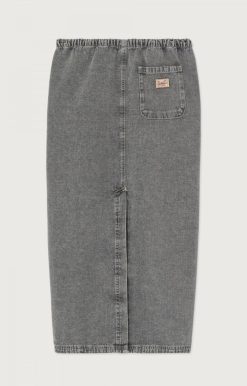 New American Vintage Jupe Femme Jazy Grey