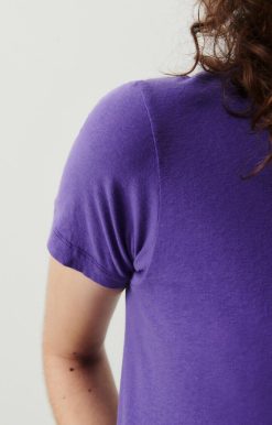 Hot American Vintage T-Shirt Femme Gamipy Violet