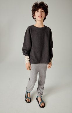 Wholesale American Vintage Sweat Enfant Bobypark Anthracite Chine