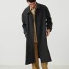 Hot American Vintage Manteau Homme Weftown Anthracite Chine