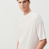 Clearance American Vintage T-Shirt Homme Rakabay Blanc