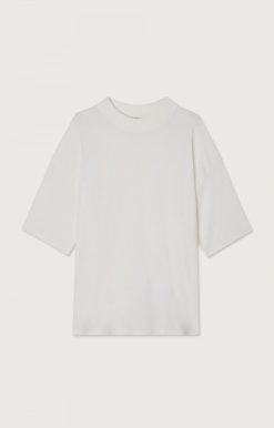 Clearance American Vintage T-Shirt Homme Rakabay Blanc