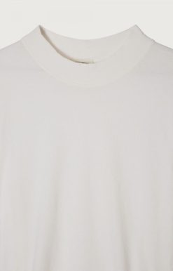 Clearance American Vintage T-Shirt Homme Rakabay Blanc