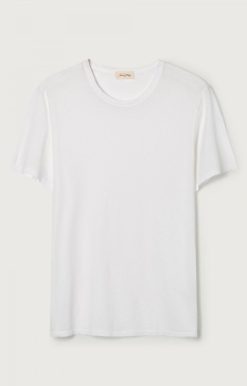 Hot American Vintage T-Shirt Homme Decatur Blanc