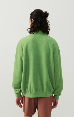 New American Vintage Sweat Homme Bobypark Citronelle