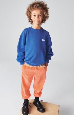 Hot American Vintage Pantalon Enfant Padow Orange Fluo