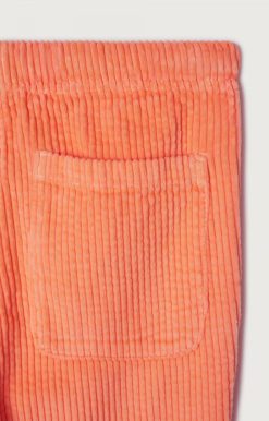 Hot American Vintage Pantalon Enfant Padow Orange Fluo