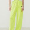 Wholesale American Vintage Jogging Femme Izubird Jaune Fluo