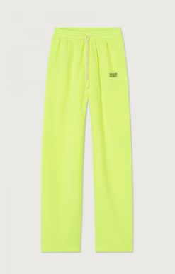 Wholesale American Vintage Jogging Femme Izubird Jaune Fluo