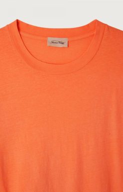 Best American Vintage T-Shirt Homme Gamipy Nefle Fluo