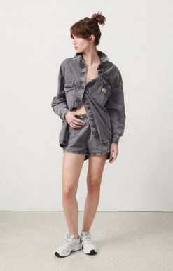 Best American Vintage Short Femme Jazy Grey