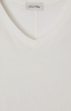 Clearance American Vintage T-Shirt Femme Gamipy Blanc