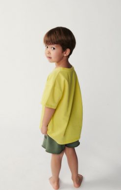 New American Vintage T-Shirt Enfant Fizvalley Ananas Vintage