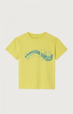 New American Vintage T-Shirt Enfant Fizvalley Ananas Vintage