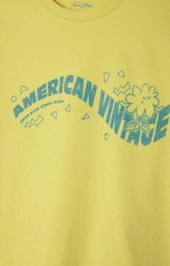 New American Vintage T-Shirt Enfant Fizvalley Ananas Vintage