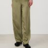 Best American Vintage Pantalon Femme Okyrow Olive Raye