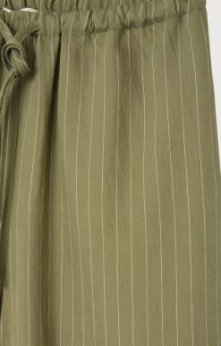 Best American Vintage Pantalon Femme Okyrow Olive Raye