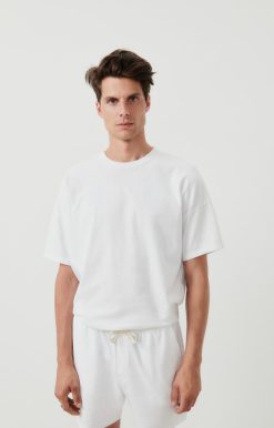 Online American Vintage T-Shirt Homme Fizvalley Blanc