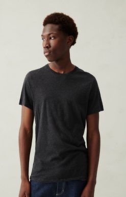 Wholesale American Vintage T-Shirt Homme Decatur Anthracite Chine