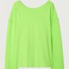 Wholesale American Vintage T-Shirt Femme Lopintale Pomme Fluo