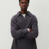 Wholesale American Vintage Sweat Homme Hodatown Anthracite Chine