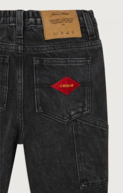 Clearance American Vintage Jean Worker Enfant Yopday Black