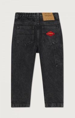 Clearance American Vintage Jean Worker Enfant Yopday Black