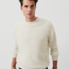 Clearance American Vintage Pull Homme Razpark Ecru Multichine