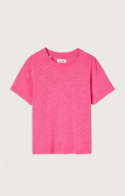 Hot American Vintage T-Shirt Enfant Pobsbury Magenta