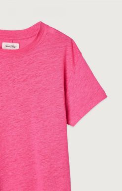 Hot American Vintage T-Shirt Enfant Pobsbury Magenta